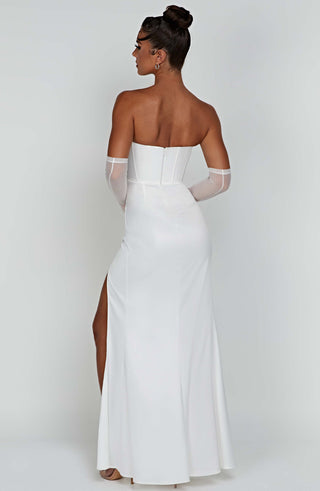 Safiya Maxi Dress - Ivory - glavon