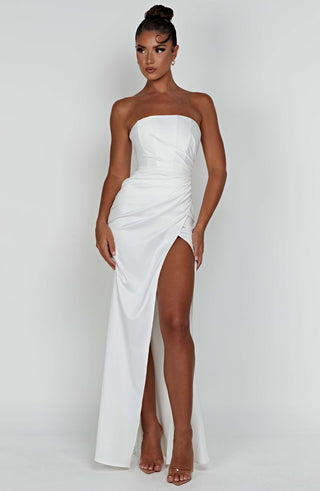 Safiya Maxi Dress - Ivory - glavon