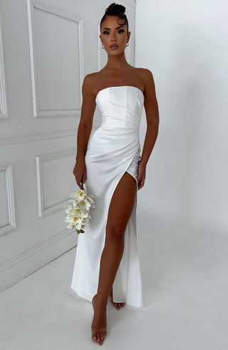 Safiya Maxi Dress - Ivory - glavon