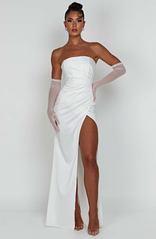 Safiya Maxi Dress - Ivory - glavon