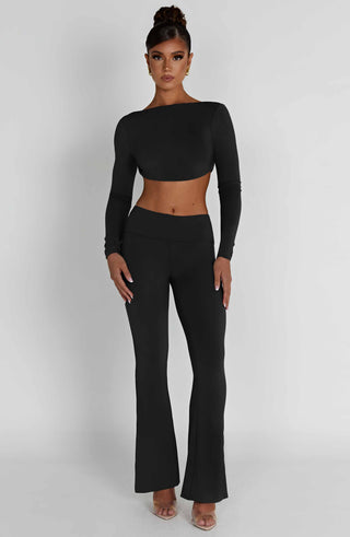 Sahra Top - Black - glavon