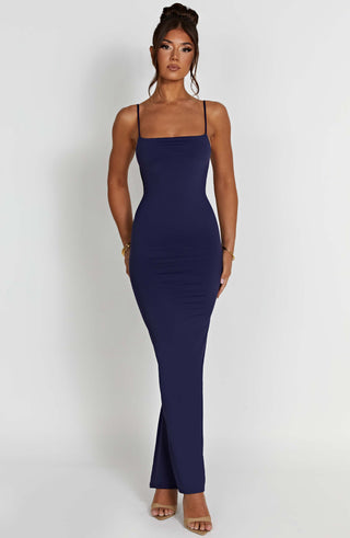 Sanya Maxi Dress - Navy - glavon