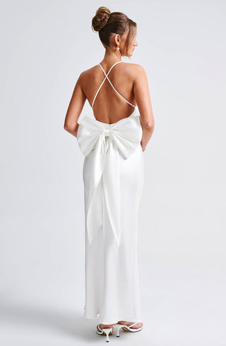 Sarita Maxi Dress - Ivory - glavon