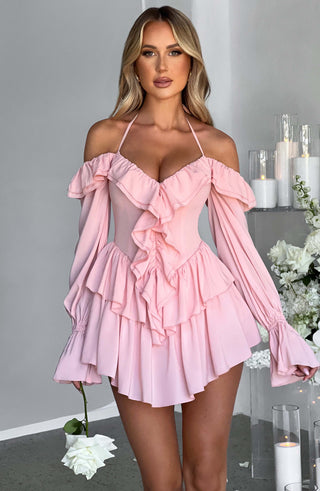 Savanna Playsuit - Pink - glavon