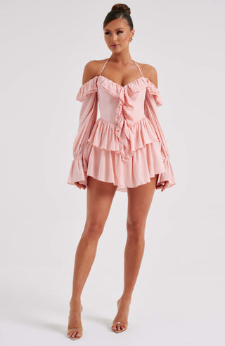 Savanna Playsuit - Pink - glavon