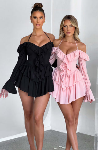 Savanna Playsuit - Pink - glavon