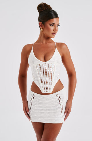 Selma Top - White - glavon