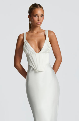 Shae Maxi Dress - Ivory - glavon