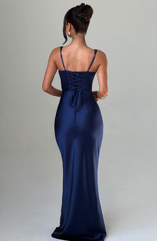 Shae Maxi Dress - Navy - glavon