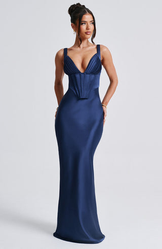 Shae Maxi Dress - Navy - glavon