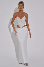 Sierra Corset - Ivory - Napalia