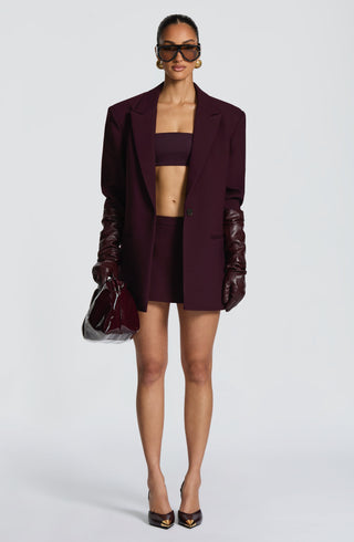 Simi Top - Plum - glavon