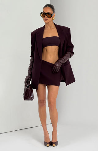 Simi Top - Plum - glavon