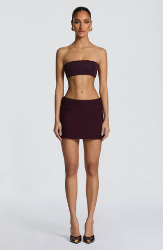 Simi Top - Plum - glavon