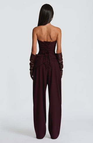 Sloan Top - Plum - glavon