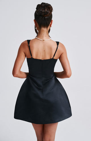 Sofie Mini Dress - Black - glavon