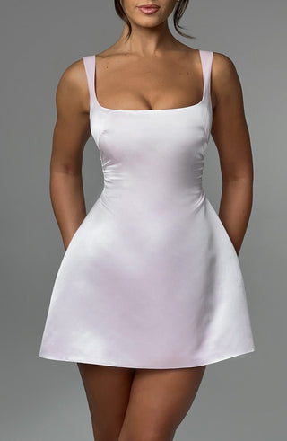 Sofie Mini Dress - Blush - glavon