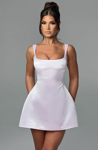Sofie Mini Dress - Blush - glavon