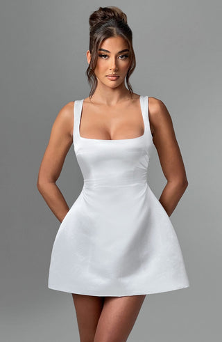 Sofie Mini Dress - Ivory - glavon