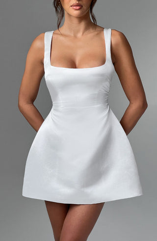 Sofie Mini Dress - Ivory - glavon