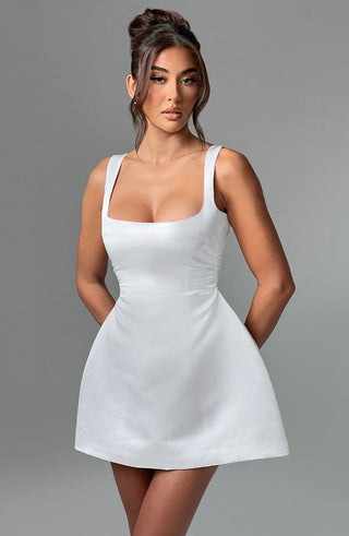 Sofie Mini Dress - Ivory - glavon