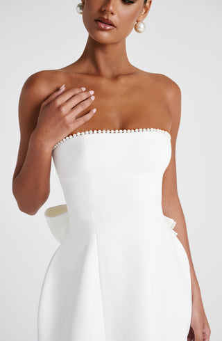Suni Mini Dress - Ivory - glavon