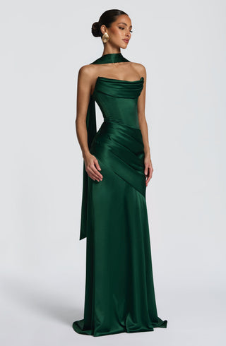 Sybil Scarf - Emerald - glavon