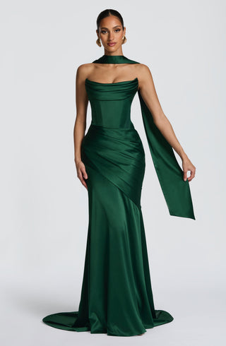 Sybil Scarf - Emerald - glavon