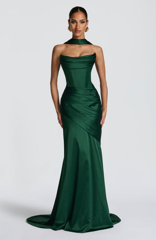 Sybil Scarf - Emerald - glavon