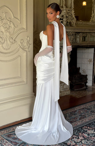 Sybil Scarf - Ivory - glavon