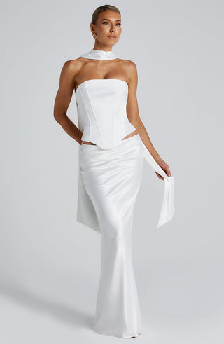 Sybil Scarf - Ivory - glavon