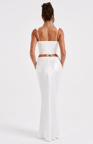 Sydney Maxi Skirt - Ivory - glavon