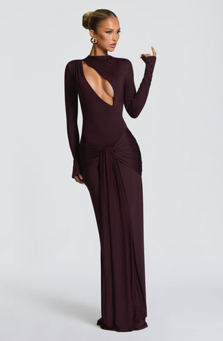 Tahnee Maxi Dress - Plum - glavon