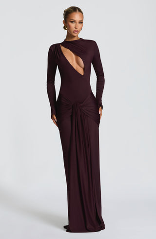 Tahnee Maxi Dress - Plum - glavon