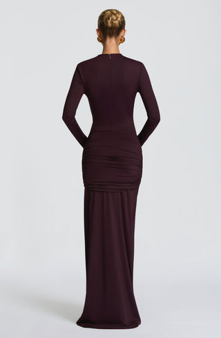Tahnee Maxi Dress - Plum - glavon