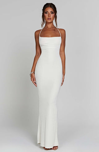 Talisa Maxi Dress - Ivory - glavon