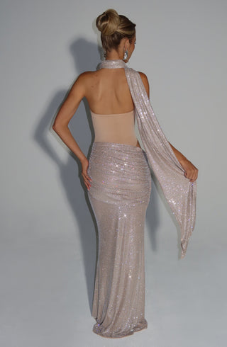 Tavia Scarf - Nude - glavon