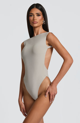 Tori Bodysuit - Light Grey - glavon