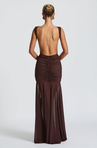 Tori Bodysuit - Plum Brown - glavon