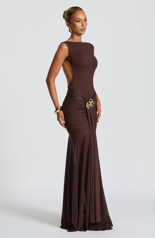 Tori Bodysuit - Plum Brown - glavon