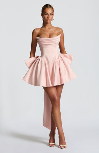 Trinity Mini Dress - Blush - glavon