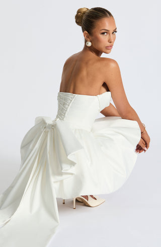 Trinity Mini Dress - Ivory - glavon