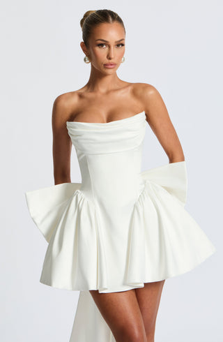 Trinity Mini Dress - Ivory - glavon
