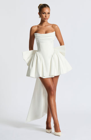 Trinity Mini Dress - Ivory - glavon