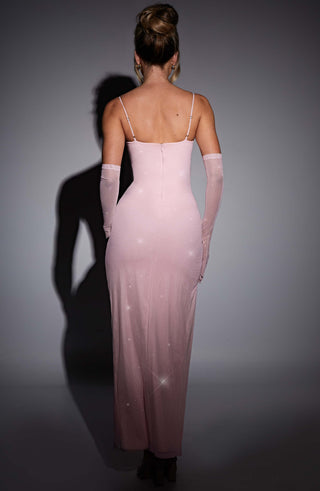Trixie Maxi Dress - Pink Sparkle - glavon