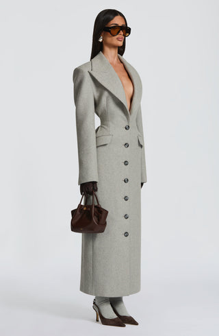 Ursula Coat - Light Grey - glavon