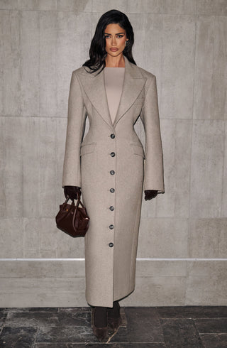 Ursula Coat - Light Grey - glavon