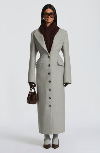 Ursula Coat - Light Grey - glavon