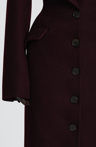 Ursula Coat - Plum - glavon
