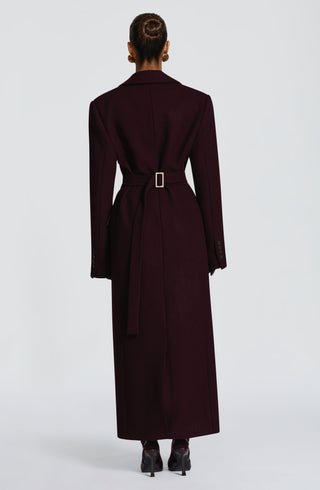 Ursula Coat - Plum - glavon